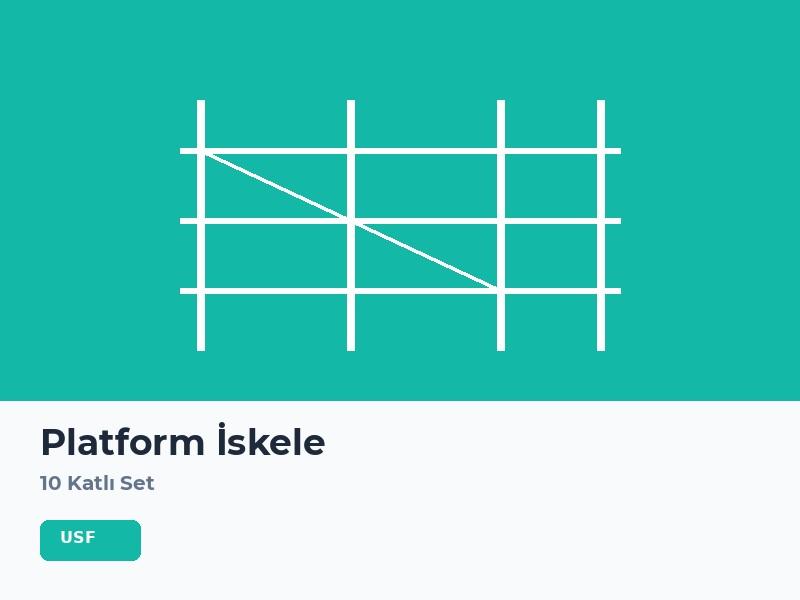 Platform İskele Seti - 10 Katlı
